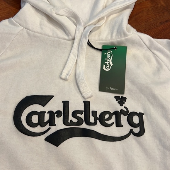 ⭐️ New Carlsberg Hoodie White Size XL - Picture 2 of 8